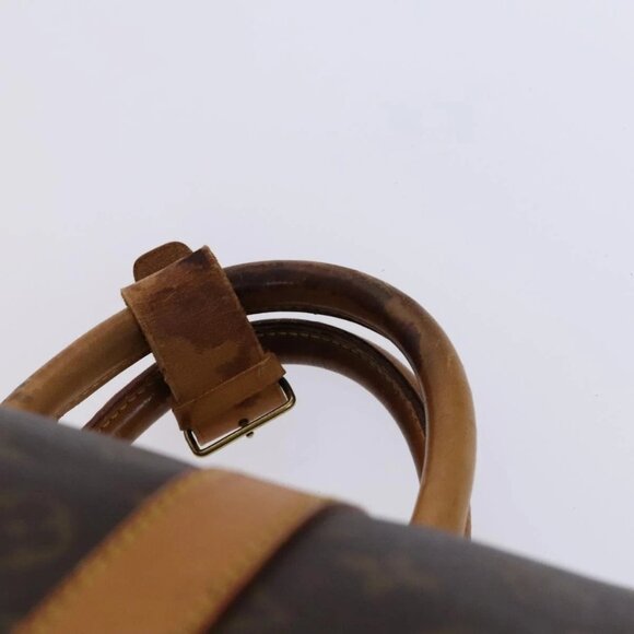 LOUIS VUITTON Monogram Keepall 55 Boston Bag LV Auth - Picture 7 of 16